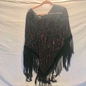 Wrap with fringe
